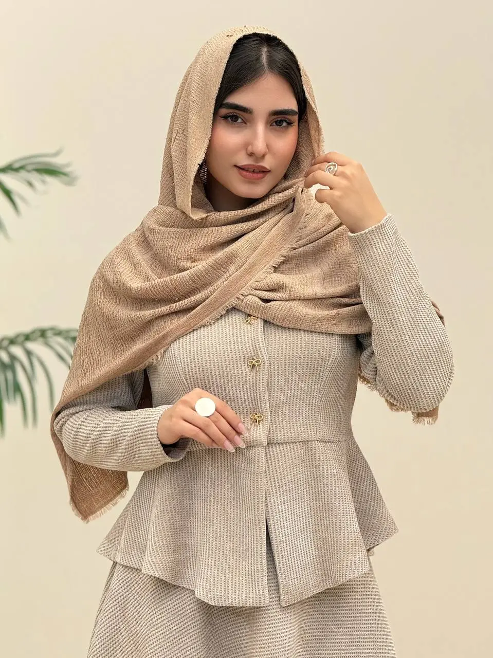 7607-شال پاییزه النا